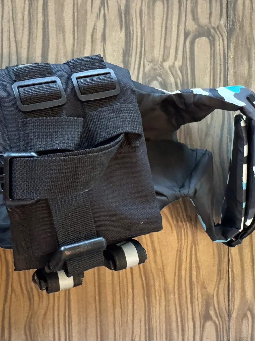 Blue Camo Dog Life Vest